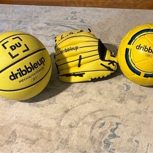 Dribble Up Sport training/interactive drills gently used savings bundle